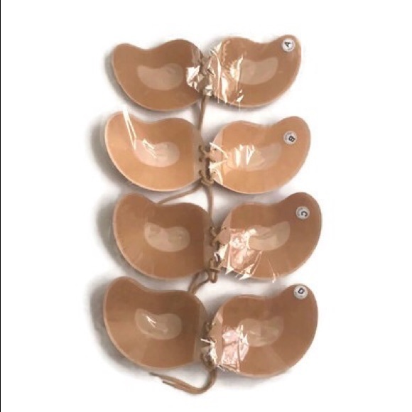 5 STAR MUST HAVE pushup Lace up sticky bra - Picture 2 of 8